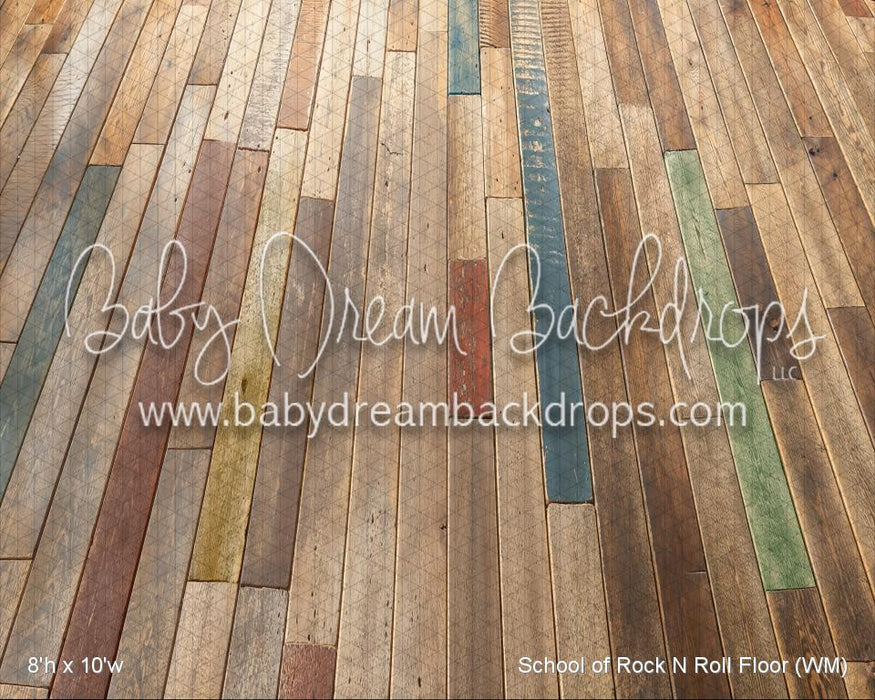 School of Rock N Roll Fabric Floor (WM)