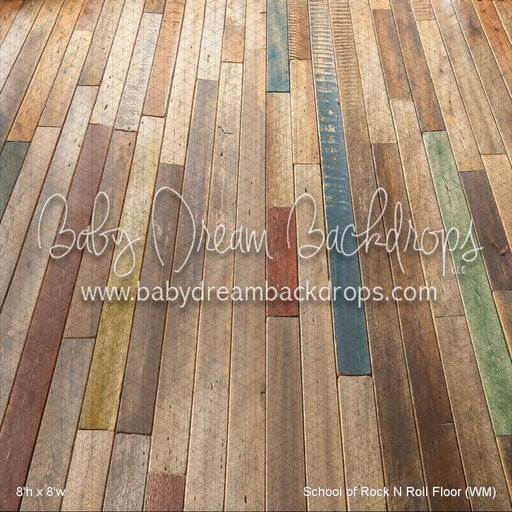 School of Rock N Roll Fabric Floor (WM)