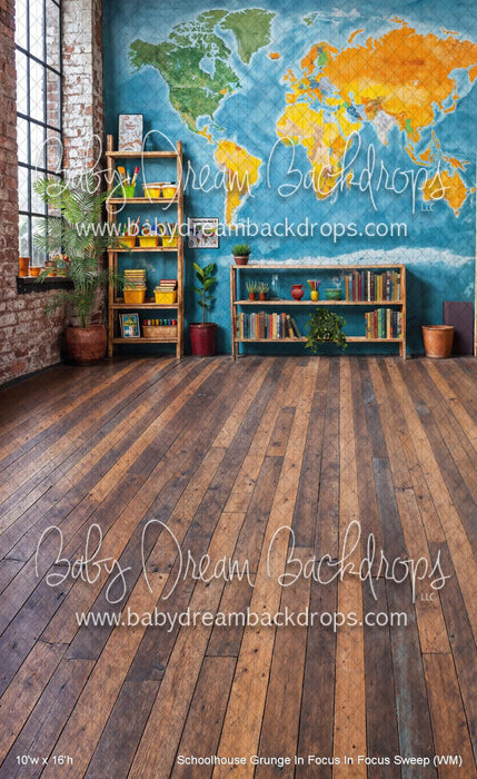 Schoolhouse Grunge In Focus In Focus Sweep (WM)