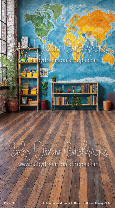 Schoolhouse Grunge In Focus In Focus Sweep (WM)