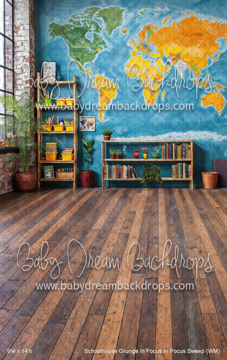 Schoolhouse Grunge In Focus In Focus Sweep (WM)