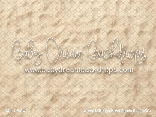 Seaside Beach Sand Fabric Floor (CC)