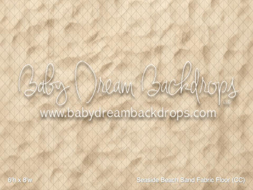 Seaside Beach Sand Fabric Floor (CC)