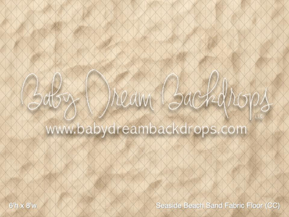 Seaside Beach Sand Fabric Floor (CC)