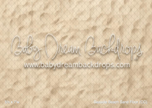 Seaside Beach Sand Fabric Floor (CC)