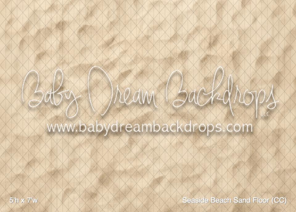 Seaside Beach Sand Fabric Floor (CC)