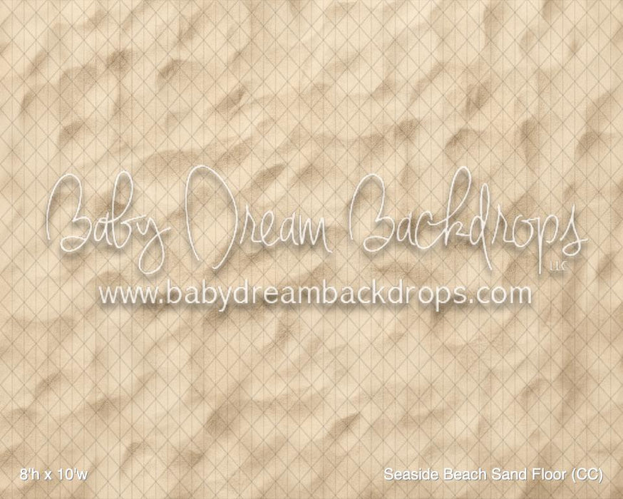 Seaside Beach Sand Fabric Floor (CC)