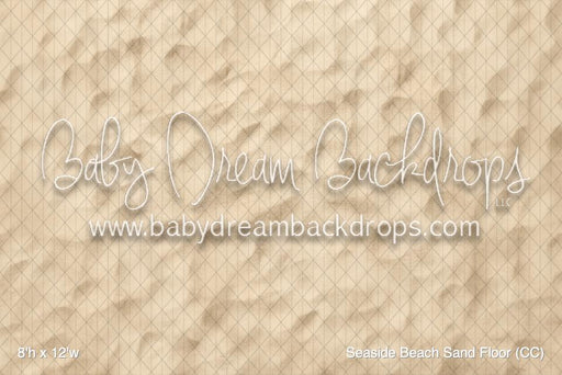Seaside Beach Sand Fabric Floor (CC)