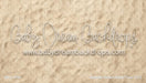 Seaside Beach Sand Fabric Floor (CC)