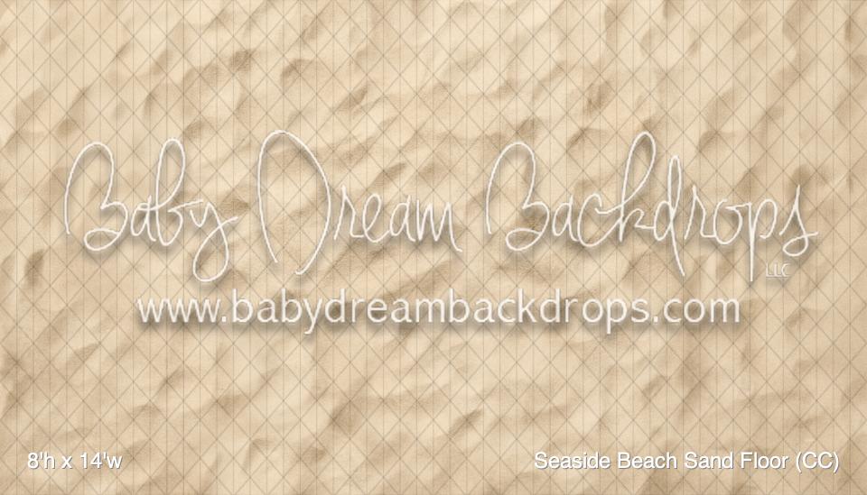 Seaside Beach Sand Fabric Floor (CC)