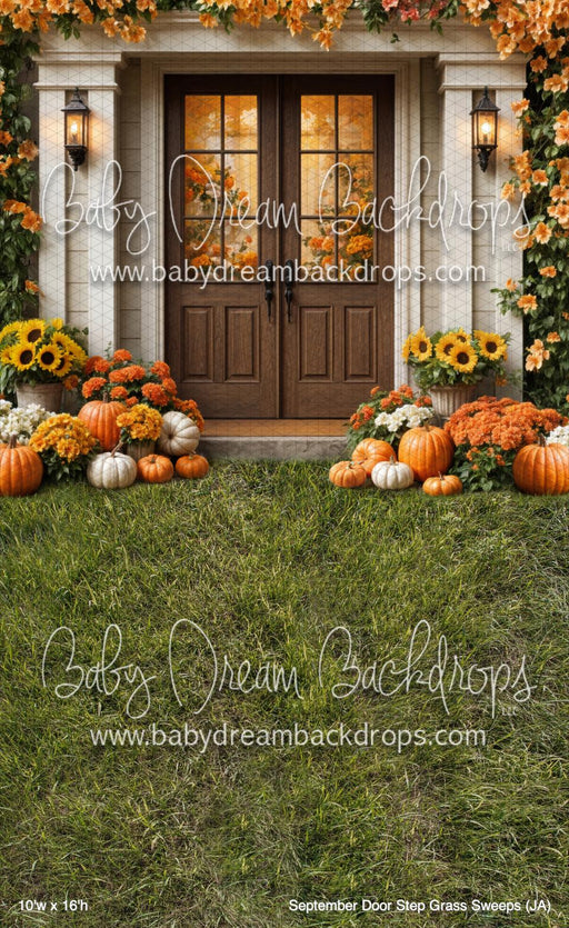 September Door Step Grass Sweeps (JA)