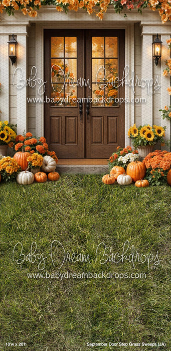 September Door Step Grass Sweeps (JA)