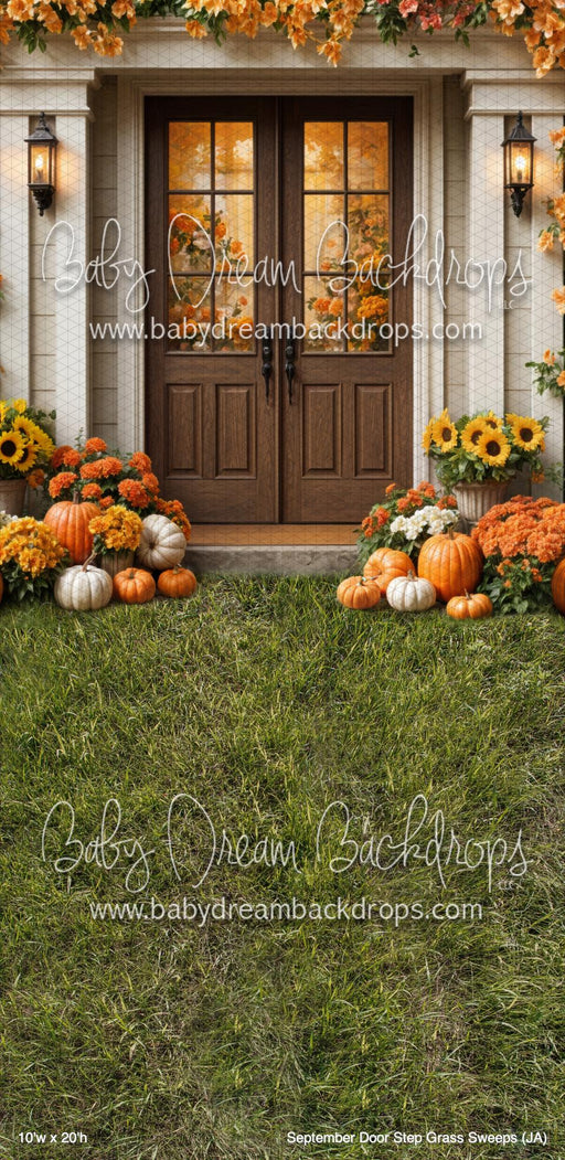 September Door Step Grass Sweeps (JA)