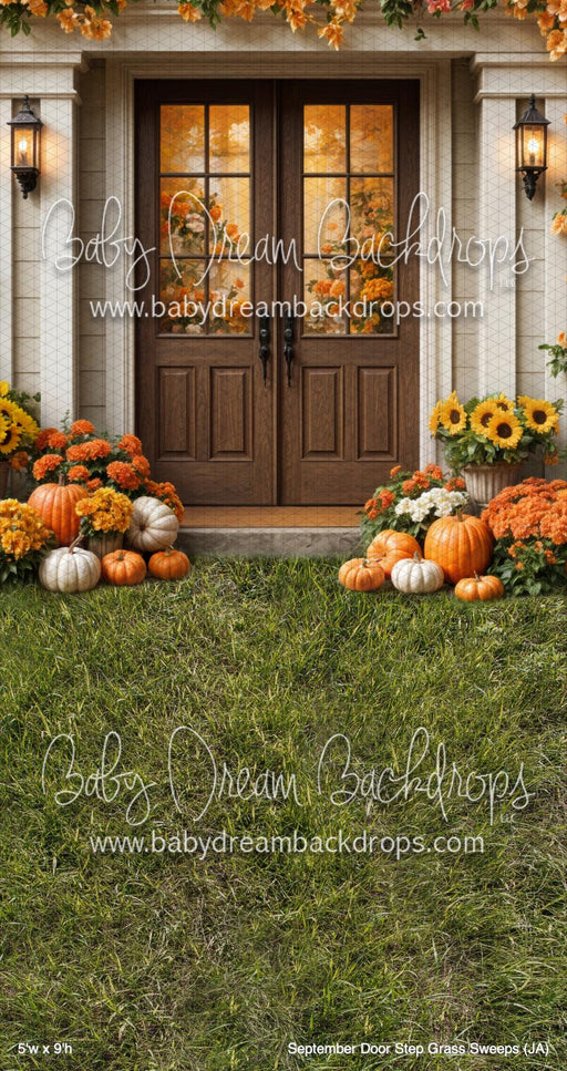 September Door Step Grass Sweeps (JA)