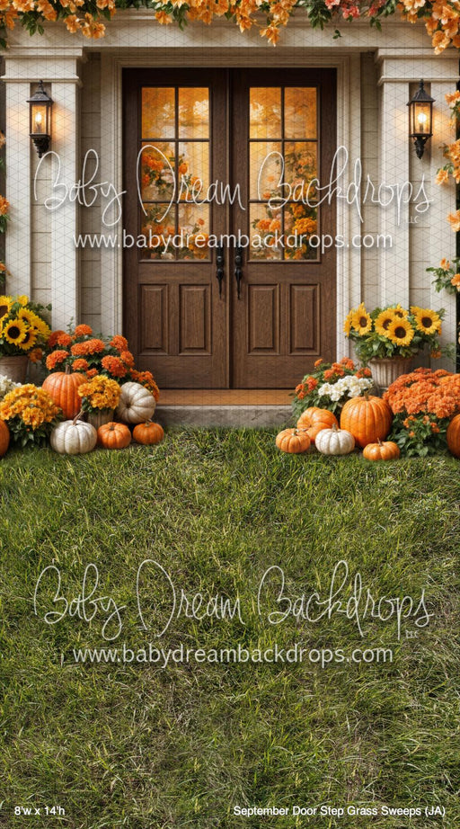 September Door Step Grass Sweeps (JA)