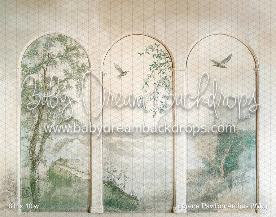 Serene Pavilion Arches (WM)