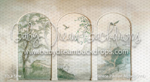 Serene Pavilion Arches (WM)