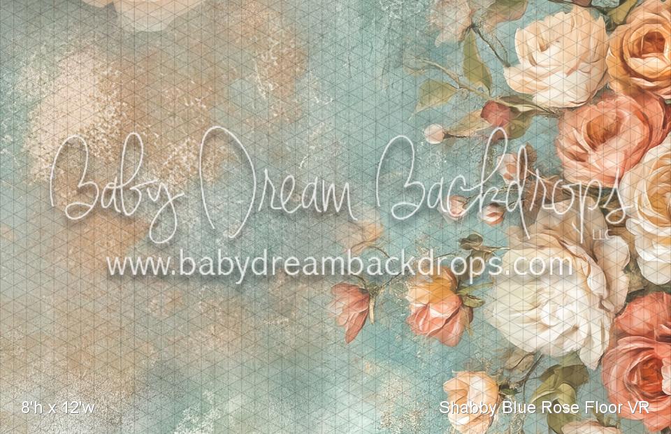 Shabby Blue Rose Floor (VR)
