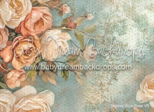 Shabby Blue Rose (VR)