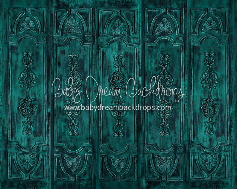 Shabby Panels Turquoise