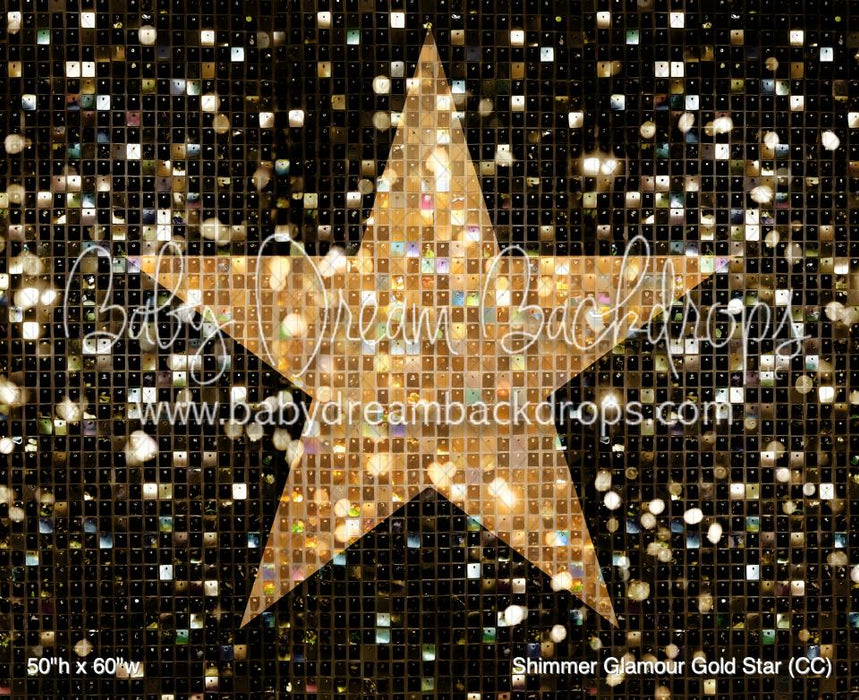 Shimmer Glamour Gold Star (CC)