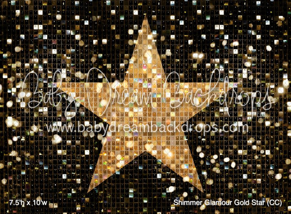 Shimmer Glamour Gold Star (CC)