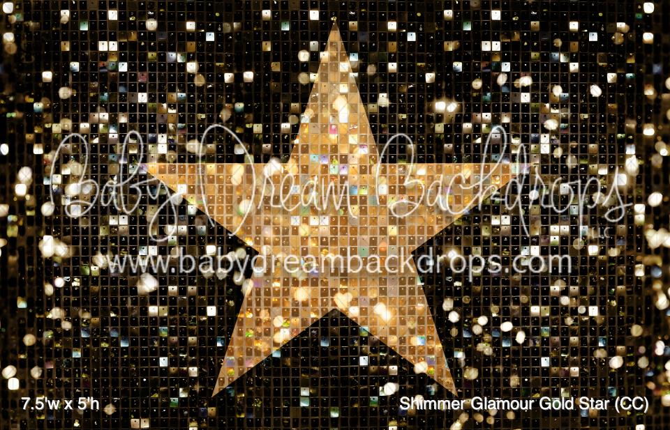 Shimmer Glamour Gold Star (CC)