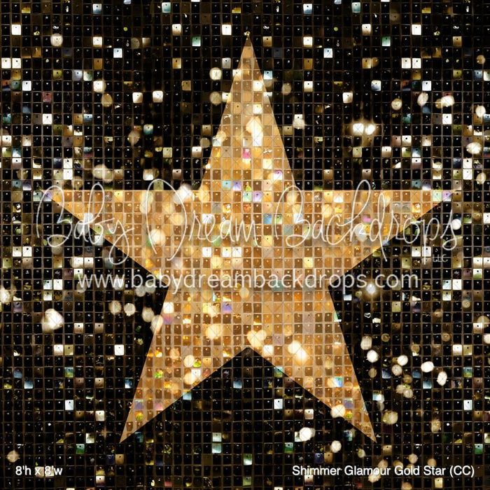 Shimmer Glamour Gold Star (CC)