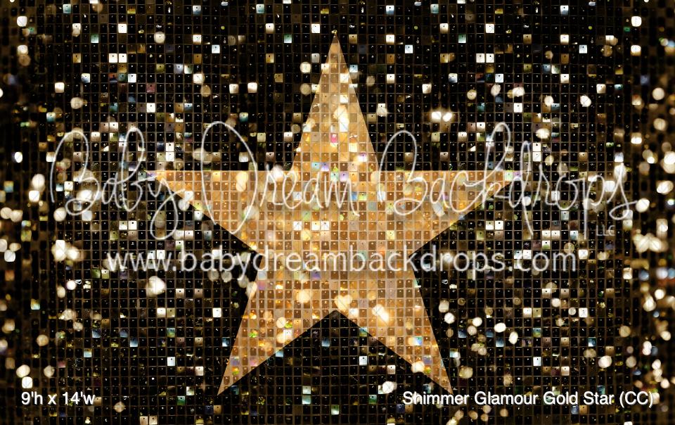 Shimmer Glamour Gold Star (CC)