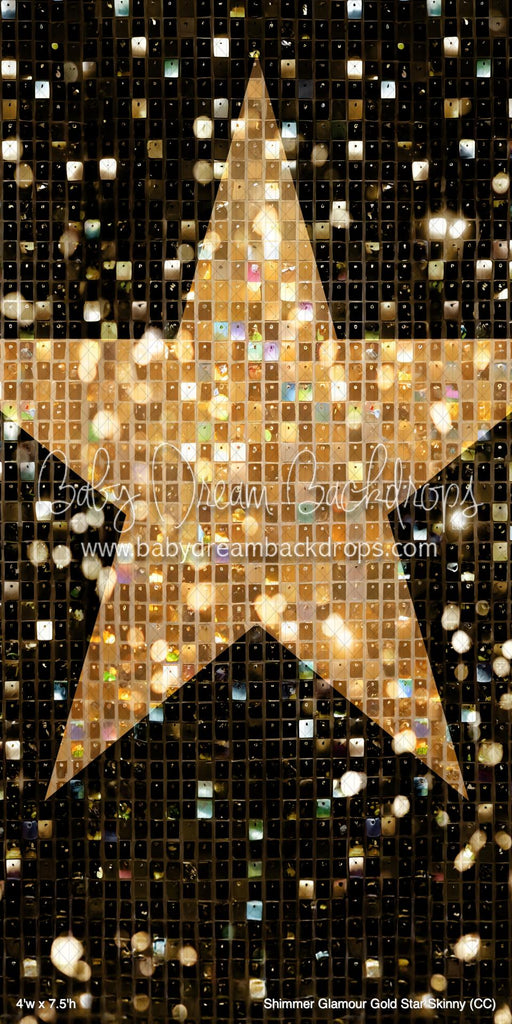 Shimmer Glamour Gold Star Skinny (CC)