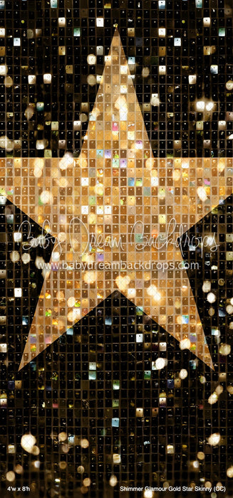 Shimmer Glamour Gold Star Skinny (CC)