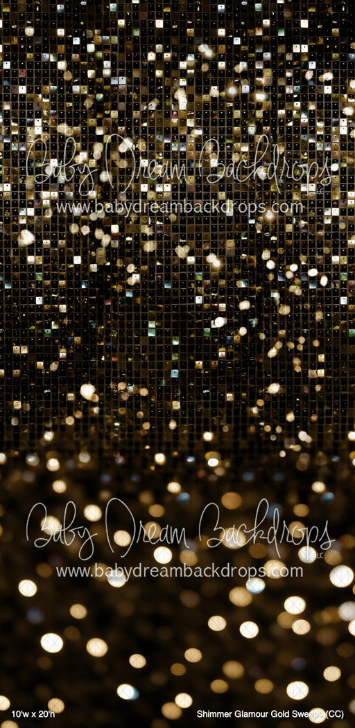 Shimmer Glamour Gold Sweeps (CC)