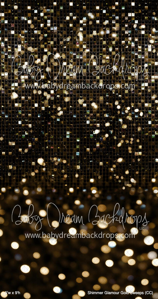 Shimmer Glamour Gold Sweeps (CC)