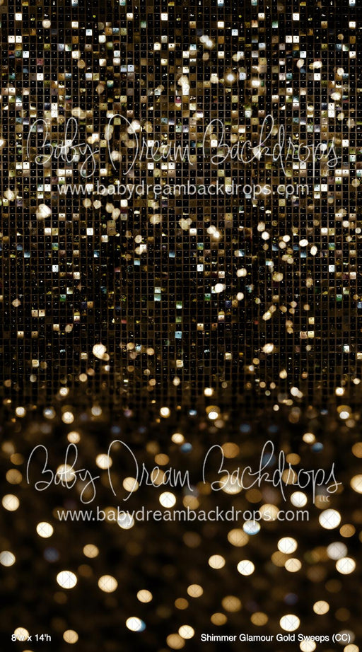 Shimmer Glamour Gold Sweeps (CC)