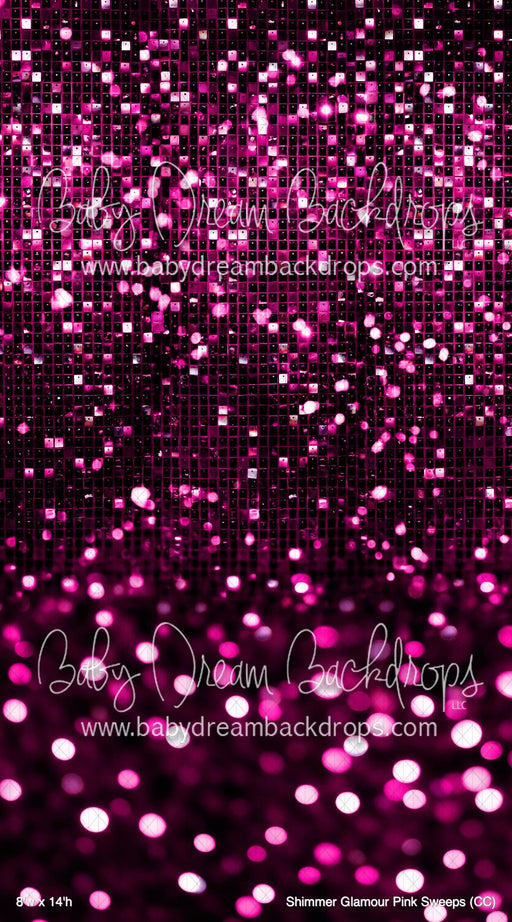Shimmer Glamour Pink Sweeps (CC)