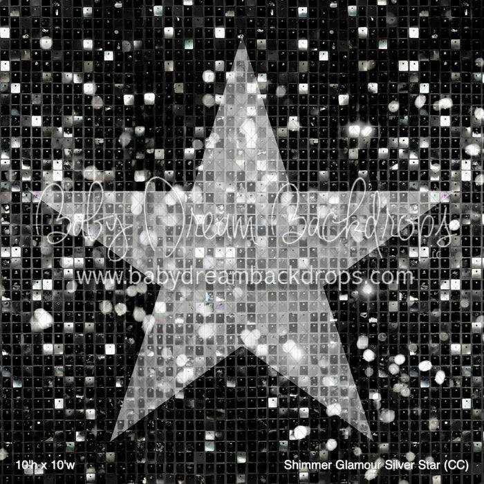 Shimmer Glamour Silver Star (CC)
