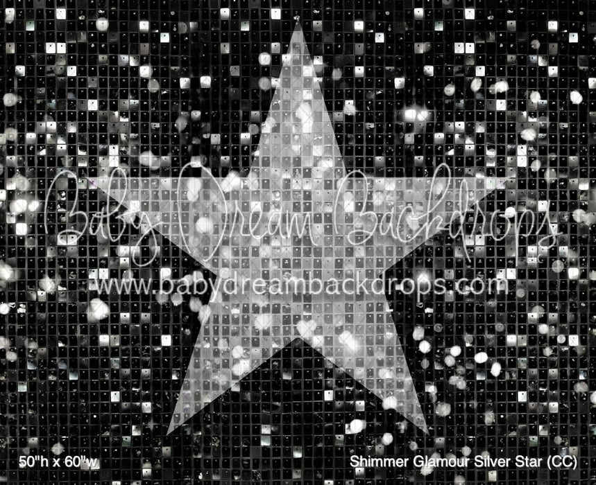 Shimmer Glamour Silver Star (CC)