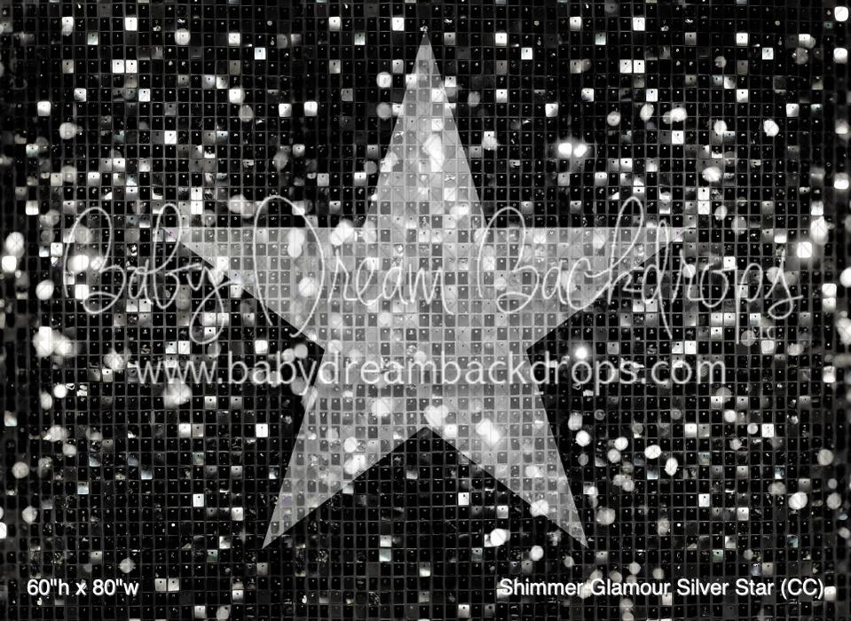 Shimmer Glamour Silver Star (CC)