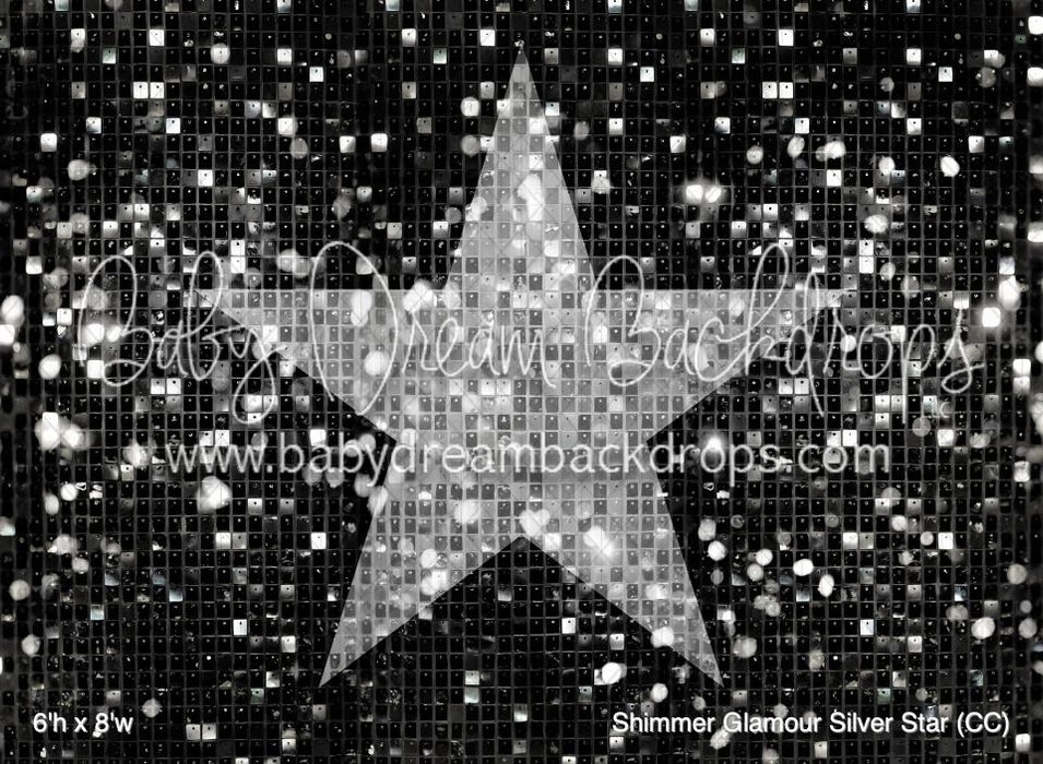 Shimmer Glamour Silver Star (CC)