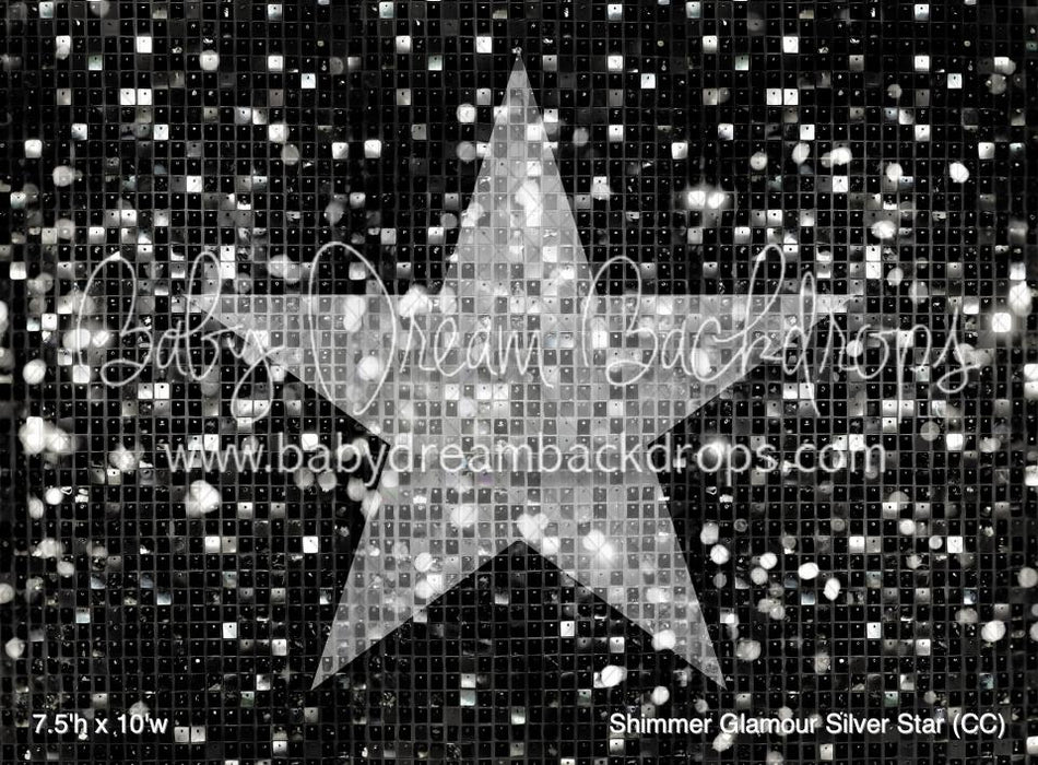 Shimmer Glamour Silver Star (CC)
