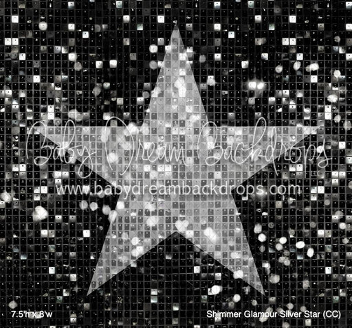 Shimmer Glamour Silver Star (CC)