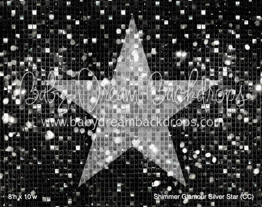 Shimmer Glamour Silver Star (CC)