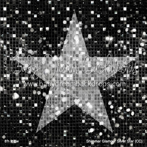 Shimmer Glamour Silver Star (CC)