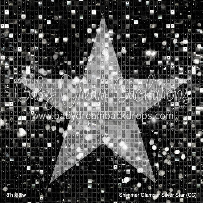Shimmer Glamour Silver Star (CC)