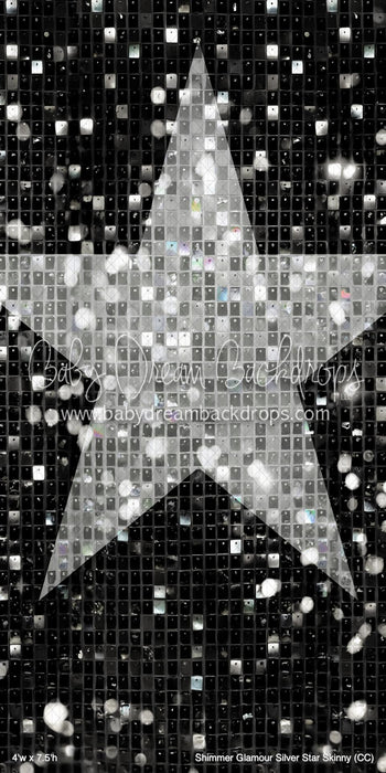 Shimmer Glamour Silver Star Skinny (CC)