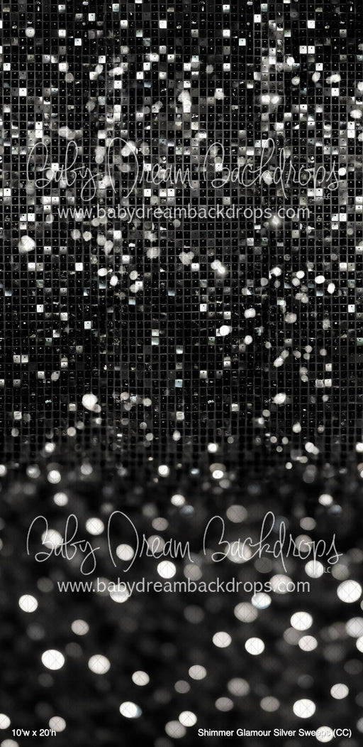 Shimmer Glamour Silver Sweeps (CC)