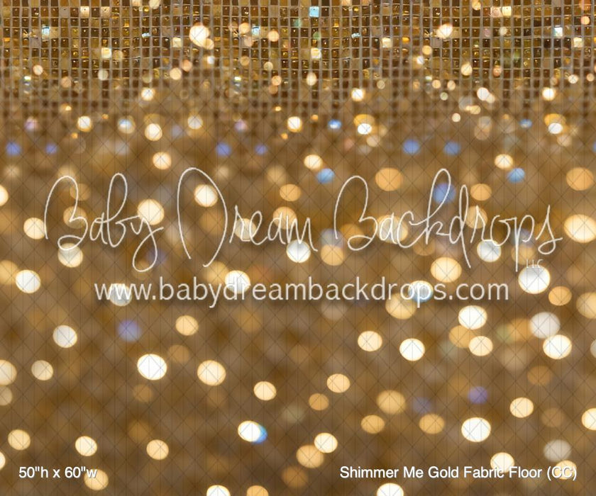 Shimmer Me Gold Fabric Floor (CC)