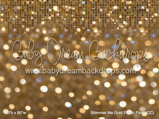 Shimmer Me Gold Fabric Floor (CC)