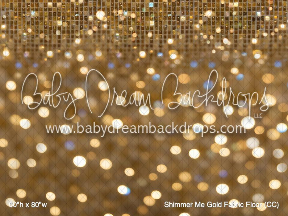 Shimmer Me Gold Fabric Floor (CC)
