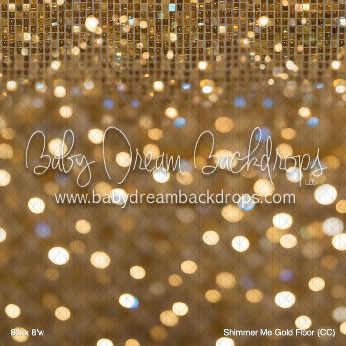 Shimmer Me Gold Fabric Floor (CC)